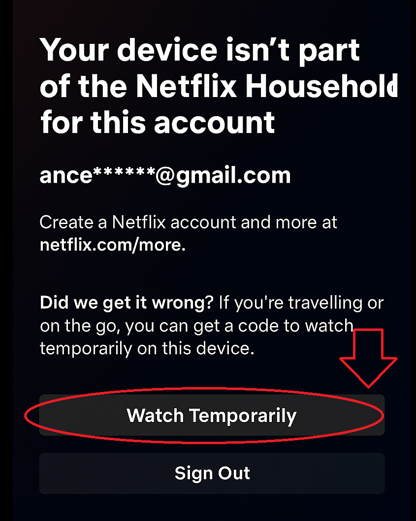 Tap Watch Temporarily on mobile - see watchtemp.png